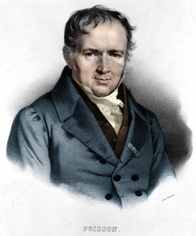 Portrett av Simeon Denis Poisson (21. juni av Unknown artist