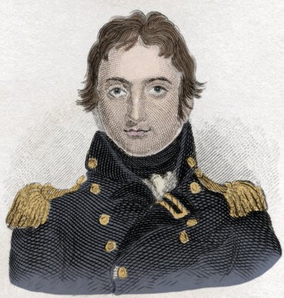 Portrett av Sir John Moore (1761-1809), skotsk general. av Unknown artist