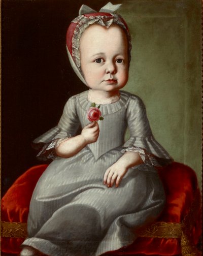 Portrett av Sophia Elizabeth von Brukenthal (1749-1753) av Unknown artist