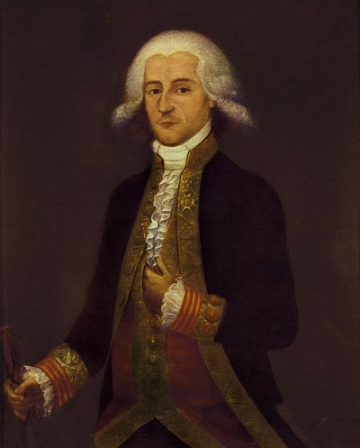 Portrett av den spanske sjømannen og militærmannen Federico Carlos Gravina (1756–1836), sent på 1700-tallet–1800-tallet (olje på lerret) av Unknown artist
