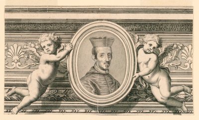 Portrett av en kardinal av Unknown artist