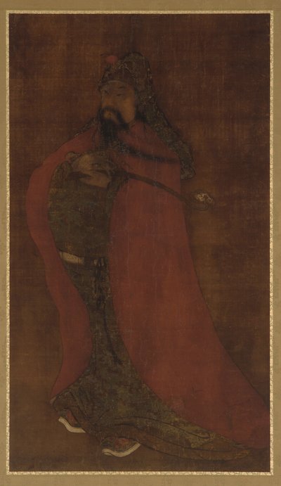 Portrett av en Han-keiser av Unknown artist