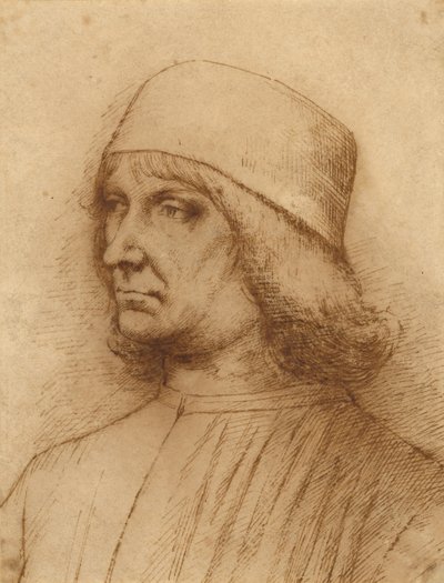 Portrett av en mann av Unknown artist