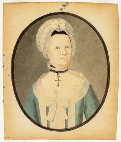 Portrett av en kvinne av Unknown artist