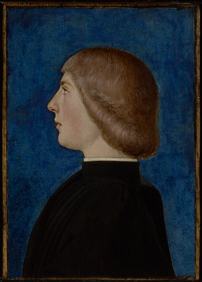 Portrett av en ung mann av Unknown artist
