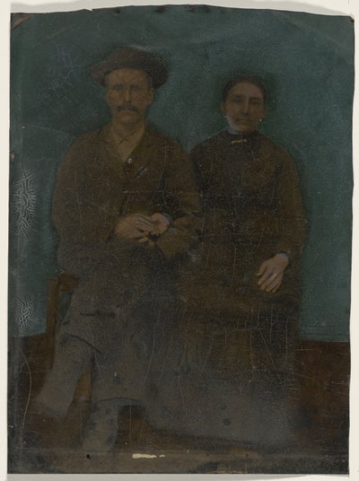 [Portrett av par] av Unknown artist