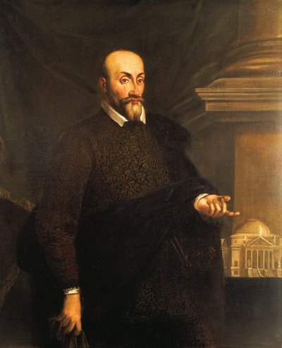 Portrett av arkitekten Andrea Palladio av Unknown artist