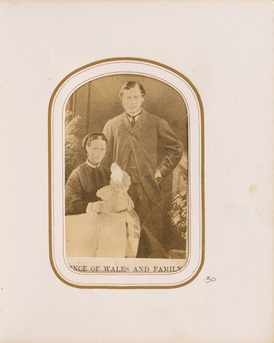 Prinsen av Wales og familien av Unknown artist