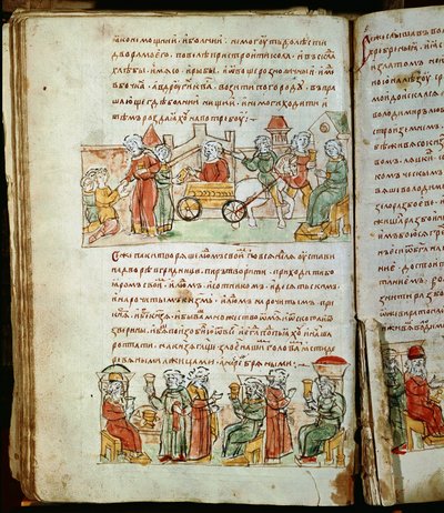 Radziwill-krøniken, detaljer av Unknown artist