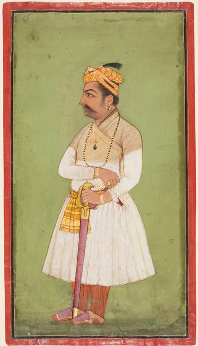 Raja Hari Sen fra Mandi (f. 1604-1623-37) av Unknown artist