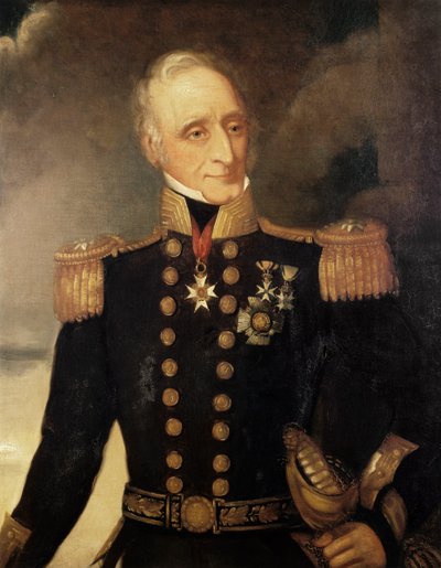 Kontreadmiral Sir Thomas Baker (1771–1845) av Unknown artist