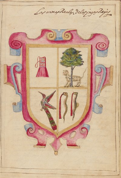 Inkakongenes kongelige våpenskjold av Unknown artist