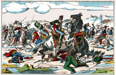 Russisk tyrkisk krig. (Illustrasjon, ca. 1880) av Unknown artist