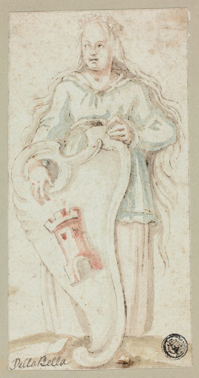 Den hellige Barbara av Unknown artist
