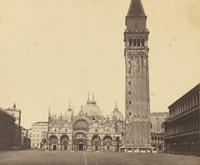 [Markuskirken og Campanile] av Unknown artist
