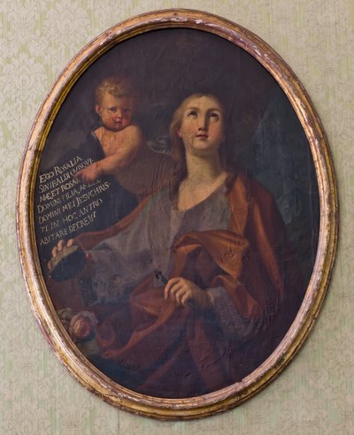 saint rosalia av Unknown artist