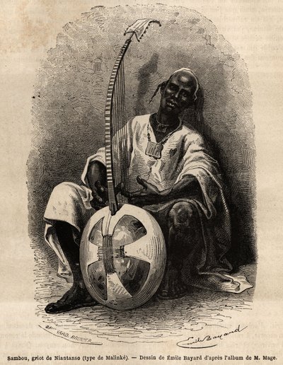 Sambou, grioten til Niantanso (Mali) (Malinke-type: vestafrikansk språk (Guinee, Senegal, Mali og Côte d