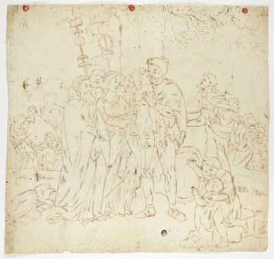Scene fra romersk historie av Unknown artist