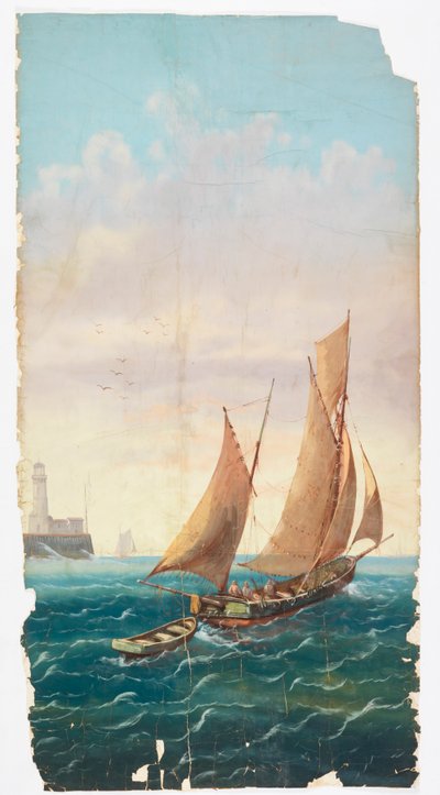 Naturskjønn av Unknown artist