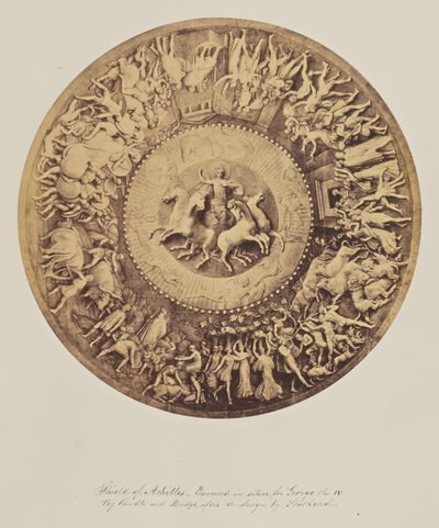 Akilles#39; skjold - Utført i sølv, for Georg IV. Av Rundle og Bridge, etter et design av Stothard. av Unknown artist