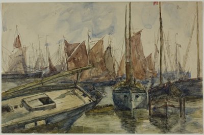 Skip i havn av Unknown artist