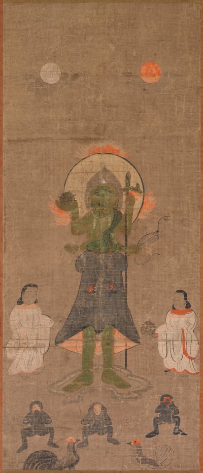 Shomen Kongo: The Blue-Faced Kongo av Unknown artist