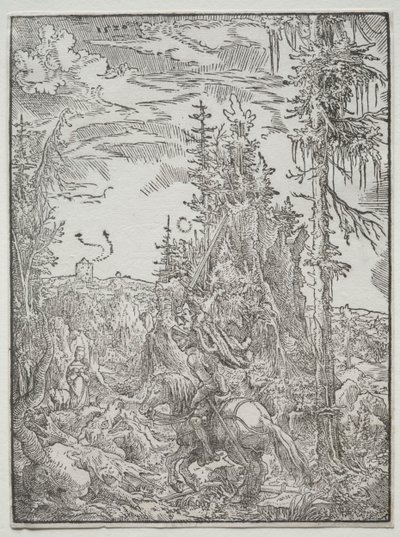 St. George og dragen av Unknown artist