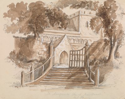 St. Margarita kirke av Unknown artist