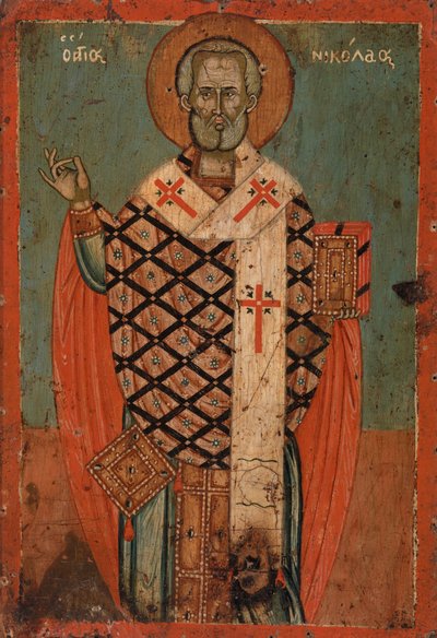 St. Nicholas av Unknown artist