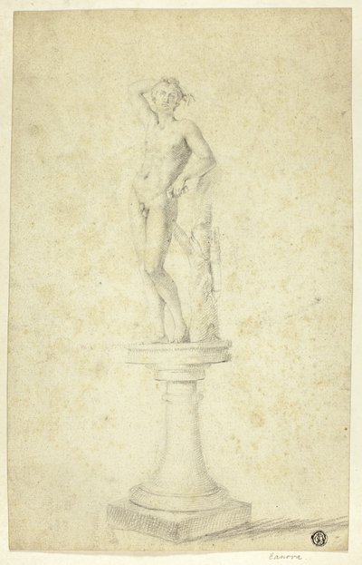 Statue av Apollo av Unknown artist