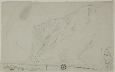 Staubbach i Sveits Bernese Oberland av Unknown artist