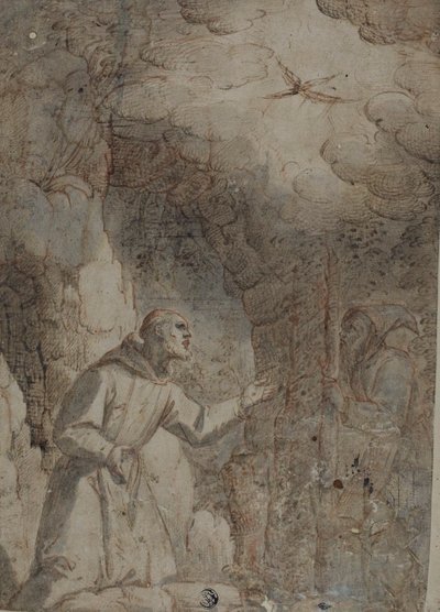 Stigmatisering av Frans av Assisi av Unknown artist