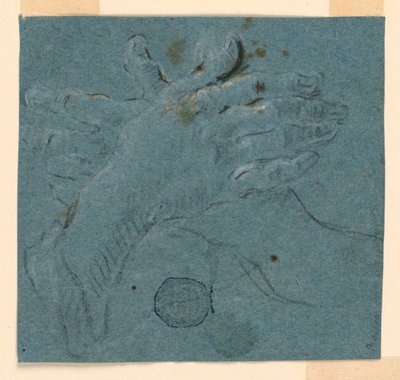 Studie: Et par hender, krysset av Unknown artist