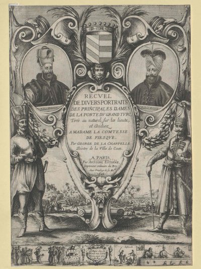 Sultanen av Tyrkia Murat IV (trykk) av Unknown artist