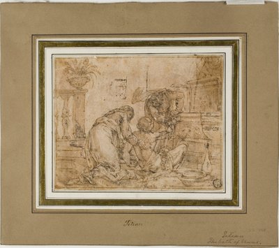 Susanna og de eldste av Unknown artist