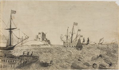 Svenske båter utenfor kysten av Unknown artist