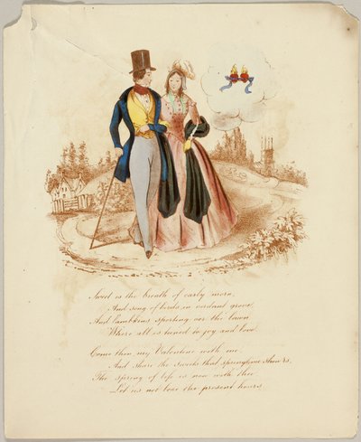 Søt er den tidlige morgenens pust (valentinsdag) av Unknown artist