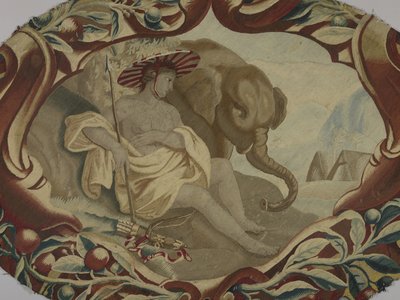Tekstil av Unknown artist