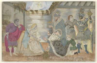 Tilbedelsen av magiene av Unknown artist