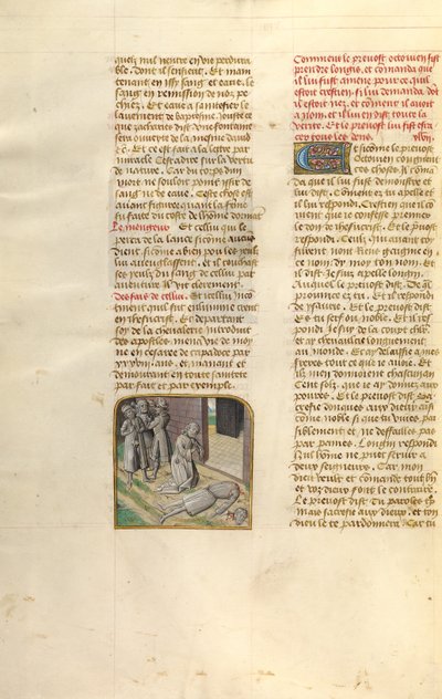 Longinus#39; halshugging av Unknown artist
