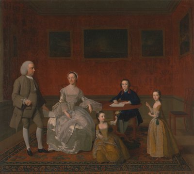Familien Buckley-Boar av Unknown artist