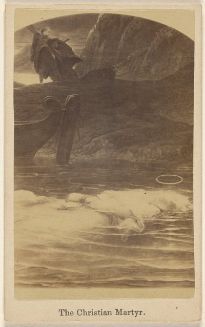 Den kristne martyren. [et maleri] av Unknown artist