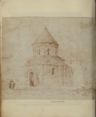 Den hellige gravs og Saint Andrews kirke, Cambridge. av Unknown artist