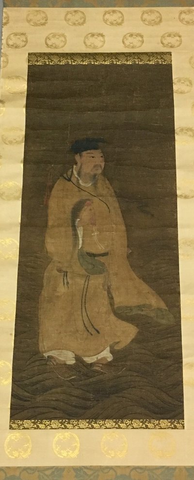 Den daoistiske udødelige Lu Dongbin av Unknown artist