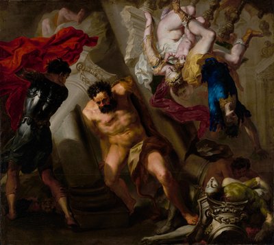 Samsons død av Unknown artist