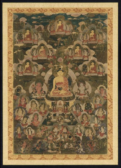 De åtte medisinbuddhaene av Unknown artist