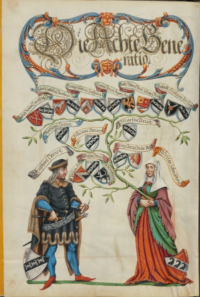 Den åttende generasjonen, Anthony Derrer av Unknown artist