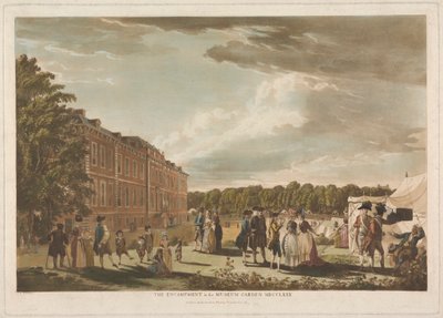 Leiren i Museumshagen av Unknown artist