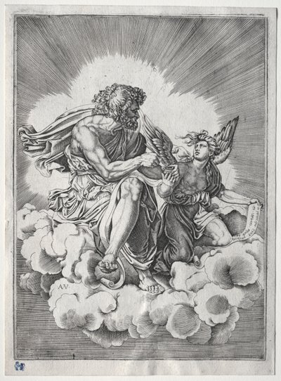 De fire evangelistene: St. Matteus av Unknown artist