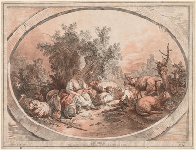 De fire tidene på dagen: Middag av Unknown artist